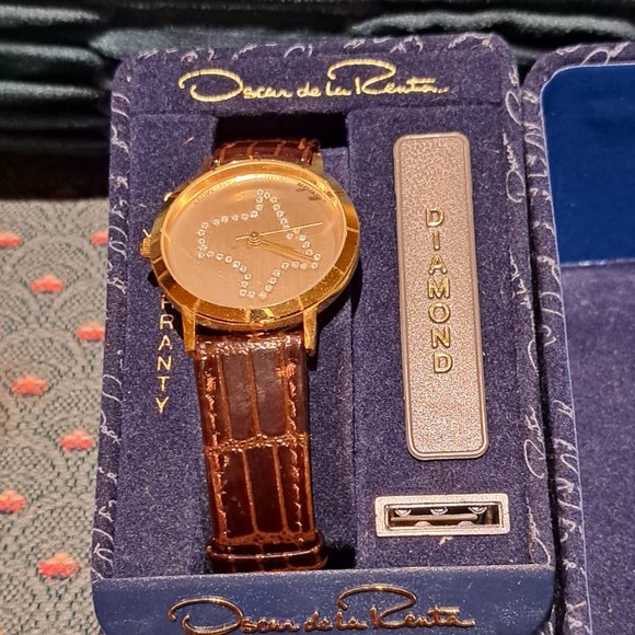 Oscar De La Renta Watch Diamond